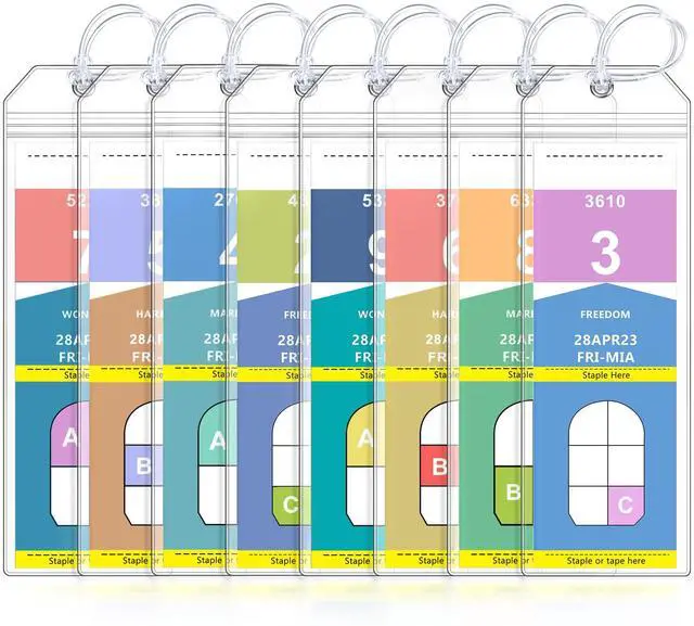 Main image of 8 Pack Cruise Luggage Tag Holder, Cruise Essentials 2026 for NCL, Princess, Carnival, Royal Caribbean and Celebrity Cruise Luggage Tags for Travel Essentials by SEAVILIA
