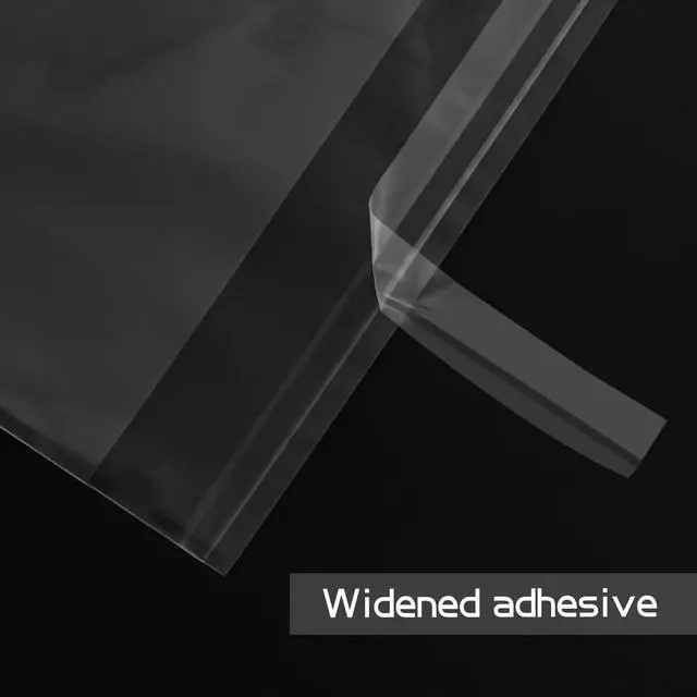 Alt view image 3 of 7 - 240Pcs 4x6 Inch Clear Self Sealing Cellophane Bags, 2 Mil Thick
