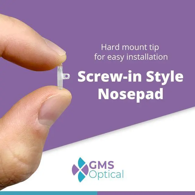 Alt view image 5 of 7 - Nose Pads Teardrop 11mm Small 5 Pairs Nose Pads for Glasses