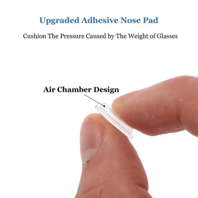 Alt view image 2 of 6 - Eyeglass Nose Pads, Anti Slip Nose Pads for Glasses
