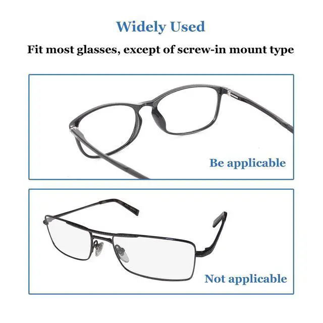 Alt view image 6 of 6 - Eyeglass Nose Pads, Anti Slip Nose Pads for Glasses