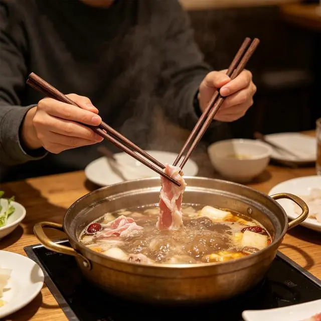 Alt view image 7 of 7 - Cooking Chopsticks Set, Wooden & Stainless Steel Chopsticks