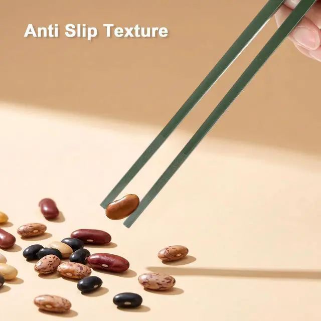 Alt view image 6 of 7 - 5 Pairs Reusable Chopsticks - 9.45 Inch Chopsticks Dishwasher Safe