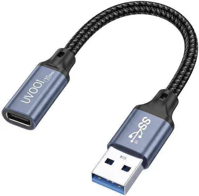 Main image of USB C Female to USB A Male Adapter 10Gbps Data Transfer Cable 60W&3A