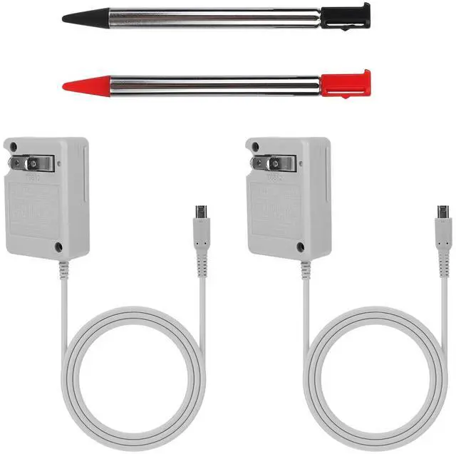 Main image of Charger for 3DS with 2 Stylus Pens, AC Wall Adapter Game Charger for Dsi Ndsi 3DS 3DSXL New 3Dsll 2DS Dsixl