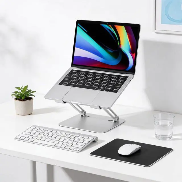 Alt view image 4 of 7 - Hard Metal Mouse Pad for Desk, Aluminum Mouse Pad with Stable Rubber Base, Firm Mousepad Gaming Mousepad No Smell Waterproof Fast and Accurate Mouses Control for Travel and Home Office (Black)