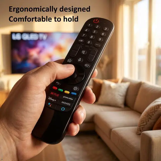 Alt view image 5 of 6 - Magic Remote Control for LG Smart TV UHD OLED QNED NanoCell MiniLED 4K 8K TVs, Universal for All LG TV Remote (NO Voice & NO Pointer)