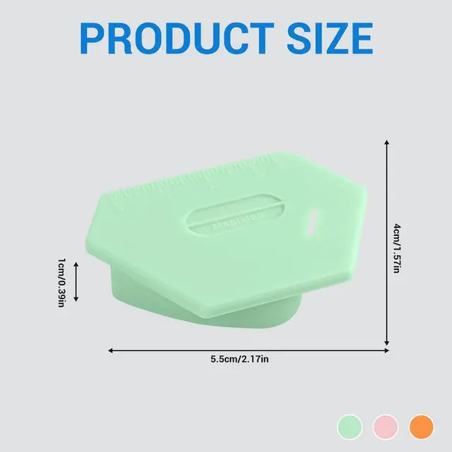Alt view image 6 of 6 - 3Pcs Magnetic Seam Guide for Sewing Machine, Multifunctional Polygonal Hemmer Guide with Scale, Universal Sewing Accessories and Supplies (Polygonal Seam Guide)