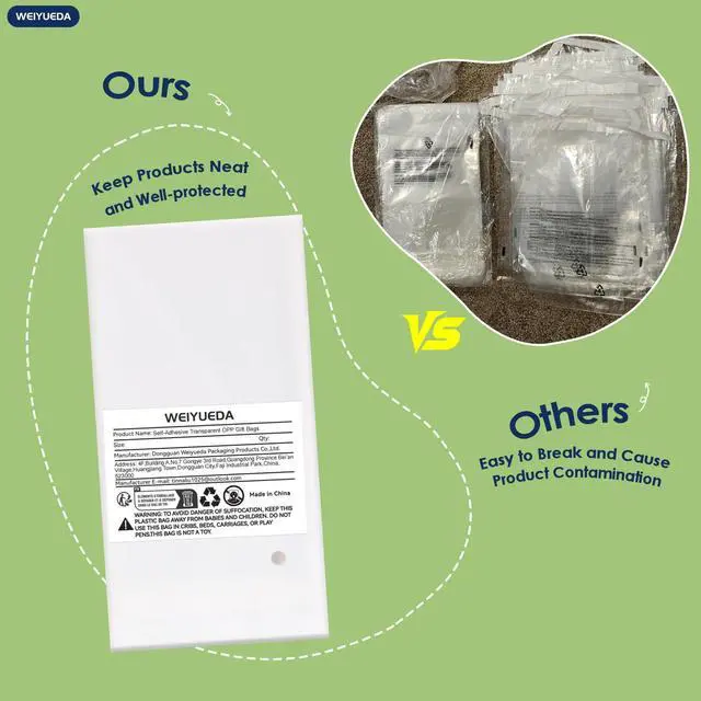 Alt view image 7 of 7 - 4x6 Clear Self Seal Cellophane Bags, 200Pcs