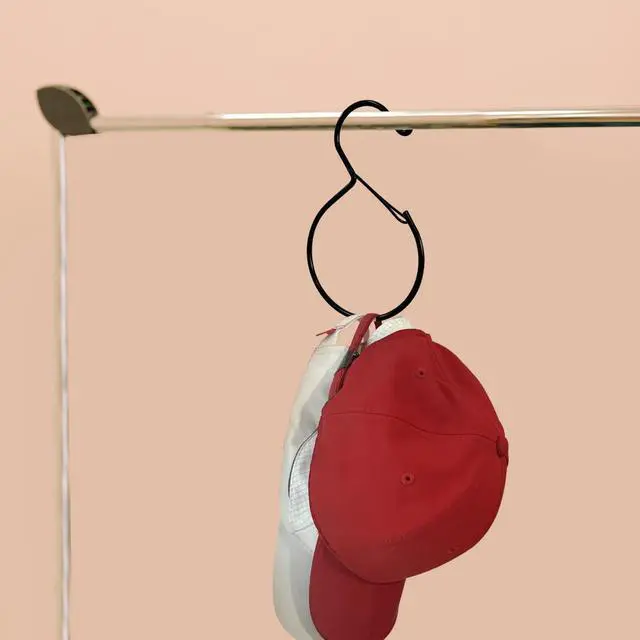 Alt view image 2 of 7 - 4 Pack Belt HangerBelt Organizer for Closet Space SaverCloset Hanger Organizer for Belts,Ties,Scarves Storage Accessory