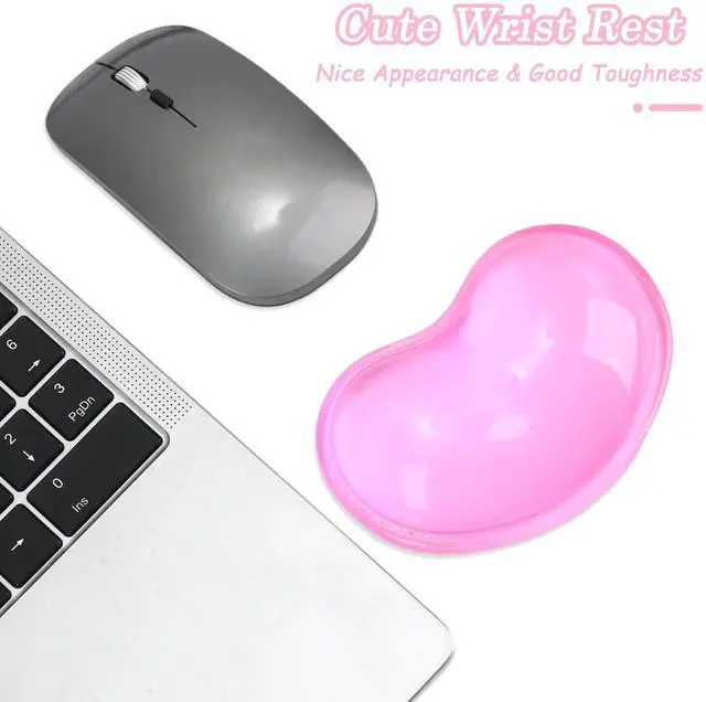 Alt view image 3 of 7 - Gel Keyboard & Mouse Wrist Rest Set - Keyboard Wrist Rest Pad & Mouse Support for Office Gaming Pad Computer Laptop Ergonomic Comfortable Pain Relief- Pad Set (2 Pack)