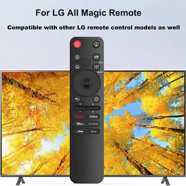 Alt view image 5 of 6 - for LG TV Remote, Replacement for 2019-2025 LG Smart TV Remote Control