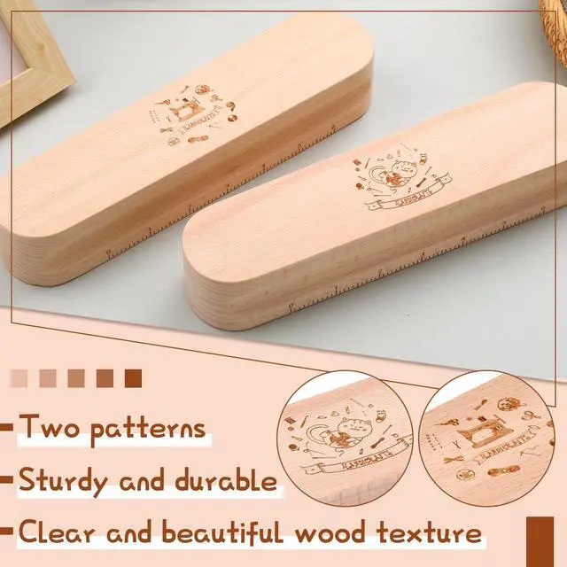 Alt view image 5 of 6 - Tailors Clapper Wooden Clapper for Quilting Clapper Sewing Tool
