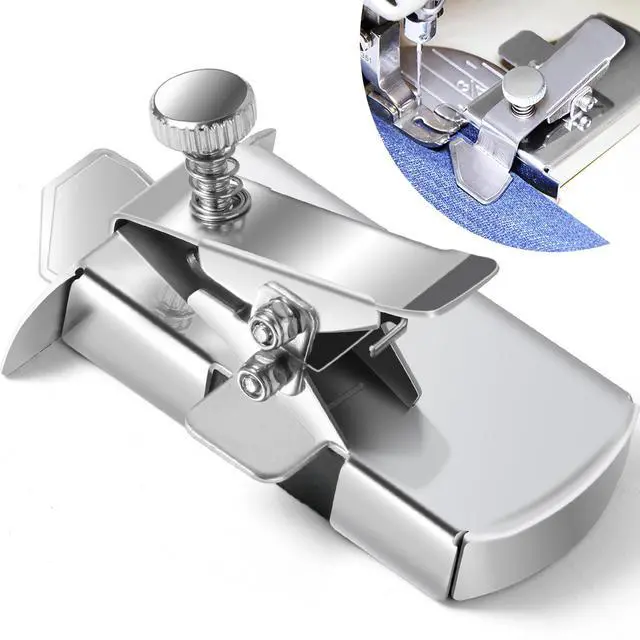 Main image of Upgraded Magnetic Seam Guide for Sewing Machine, Magnetic Seam Guide with Clip, Universal Seam Guide, Hemmer Guide, Multifunctional Hem Guide for Sewing Machine, Sewing Supplie Accessories