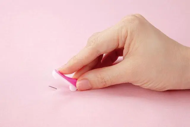 Alt view image 2 of 5 - Wonder Sewing Pins, Yellow and Pink