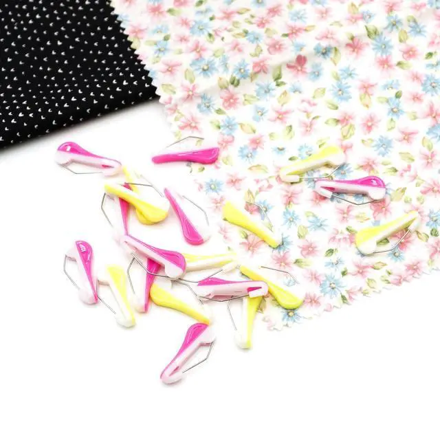 Alt view image 4 of 5 - Wonder Sewing Pins, Yellow and Pink