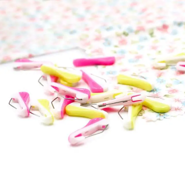 Alt view image 5 of 5 - Wonder Sewing Pins, Yellow and Pink
