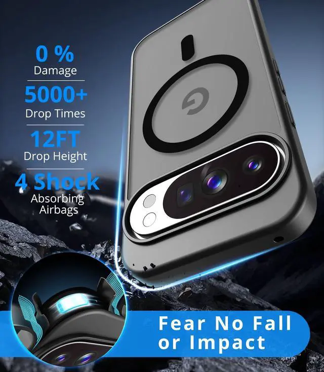 Alt view image 3 of 7 - for Google Pixel 10 Pro XL Case (Black)