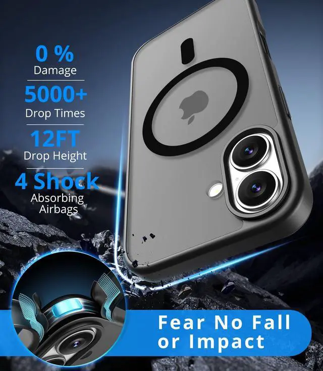 Alt view image 3 of 7 - for iPhone 16 Case (Black)