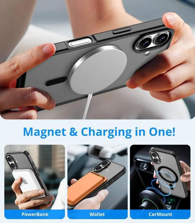Alt view image 5 of 7 - for iPhone 16 Case (Black)