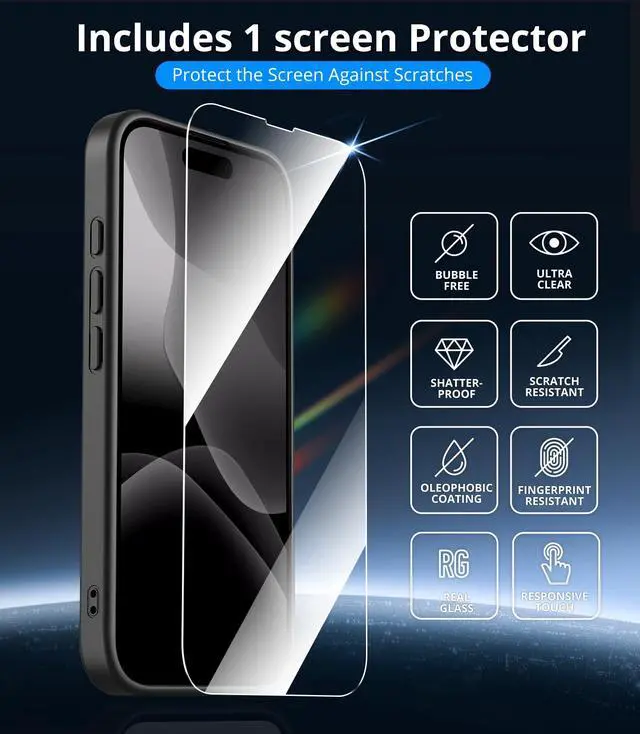 Alt view image 7 of 7 - for iPhone 16 Case (Black)
