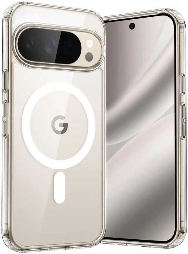 Main image of Magnetic Case for Google Pixel 10/10 Pro, Clear