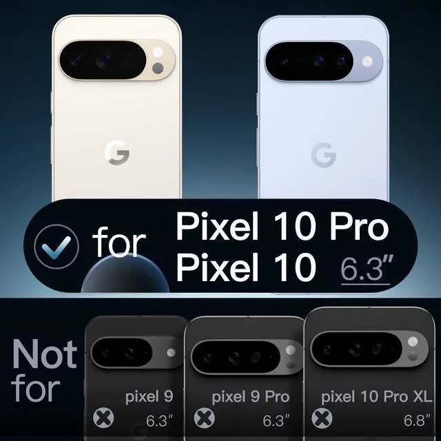 Alt view image 2 of 6 - Magnetic Case for Google Pixel 10/10 Pro, Clear