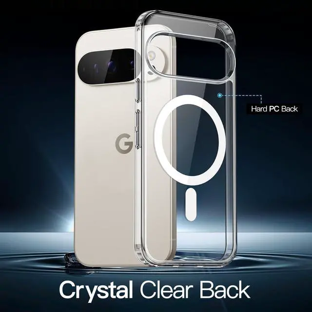 Alt view image 3 of 6 - Magnetic Case for Google Pixel 10/10 Pro, Clear