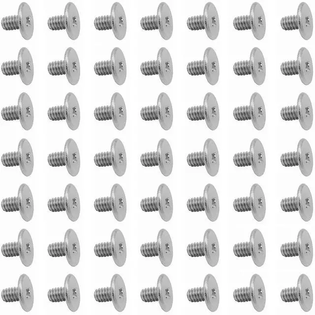 Main image of 50pcs NVMe M.2 SSD Mounting Screws,Stainless Flat Phillips Head HDD M2 x 3mm Screw for Computer PC Laptop Case WLAN Card Cooling Fan I/O Board,M2*3mm Silver