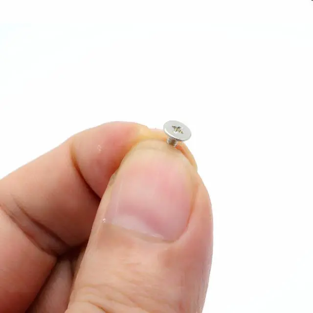 Alt view image 4 of 7 - 50pcs NVMe M.2 SSD Mounting Screws,Stainless Flat Phillips Head HDD M2 x 3mm Screw for Computer PC Laptop Case WLAN Card Cooling Fan I/O Board,M2*3mm Silver