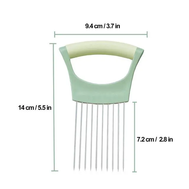 Alt view image 6 of 6 - Onion Holder for Slicing