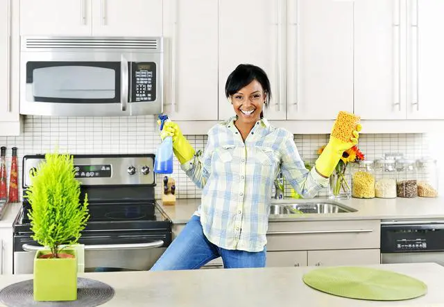 Alt view image 5 of 6 - Reusable Latex Household Cleaning Glove, XLarge, Yellow