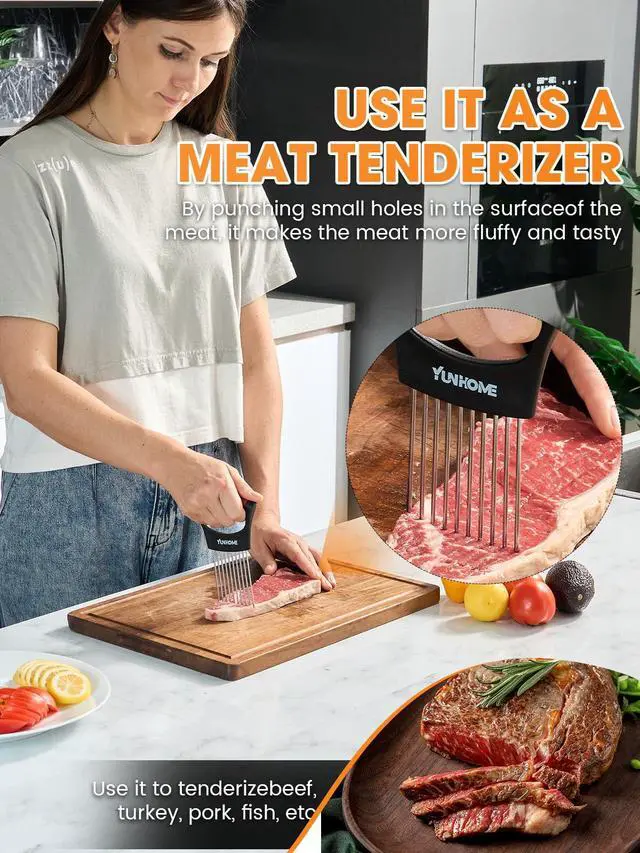 Alt view image 2 of 7 - Onion Holder for Slicing | Onion Slicer Holder | Tomato Cutter for Slicing of Lemon Avocados Eggs and Fruit, Multifunctional Vegetable Chopper, Home Essentials & Kitchen Gadgets Tool for Food Prep