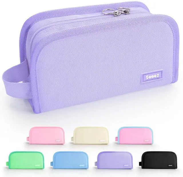 Main image of Wide Opening Pencil Case, Large Capacity Pencil Pouch