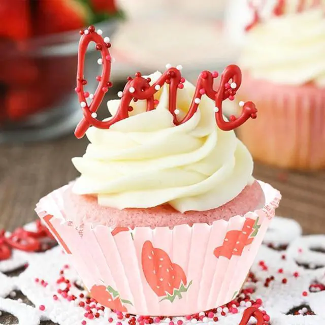 Alt view image 3 of 7 - Cupcake Liners Baking Cups 100 Pack Standard Food Grade Paper Muffin Cups