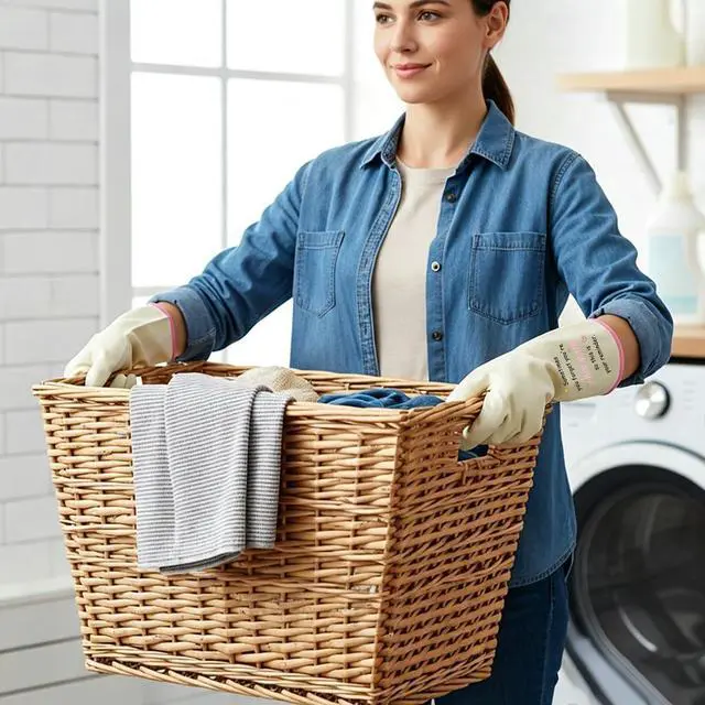 Alt view image 7 of 7 - Inspirational Gifts for Women - Rubber Cleaning Dishwashing Kitchen Gloves Household Essentials House Warming Birthday Mothers Day Christmas Cleaning Gifts for Friends Household Expert Cleaner
