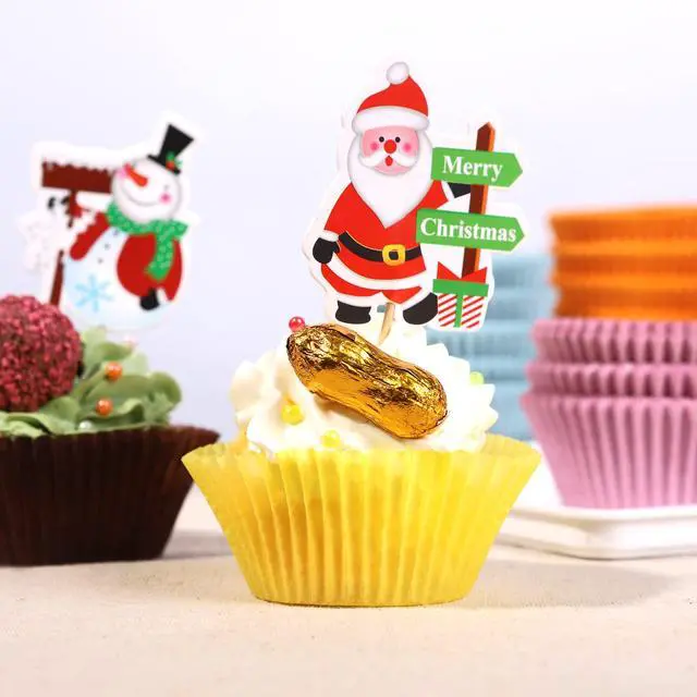 Alt view image 4 of 7 - 200pcs Standard Cupcake Liners for Baking, Blue Muffin Liners