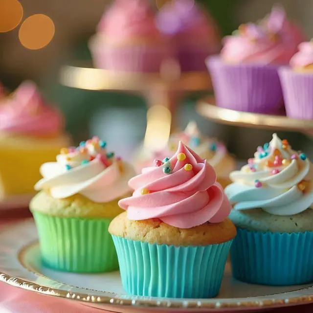 Alt view image 6 of 7 - Bright Rainbow Mini Cupcake Liners Solid Colorful Paper Baking Cups, No Smell, Food Grade Grease Proof Baking Cups Paper 400 Pcs