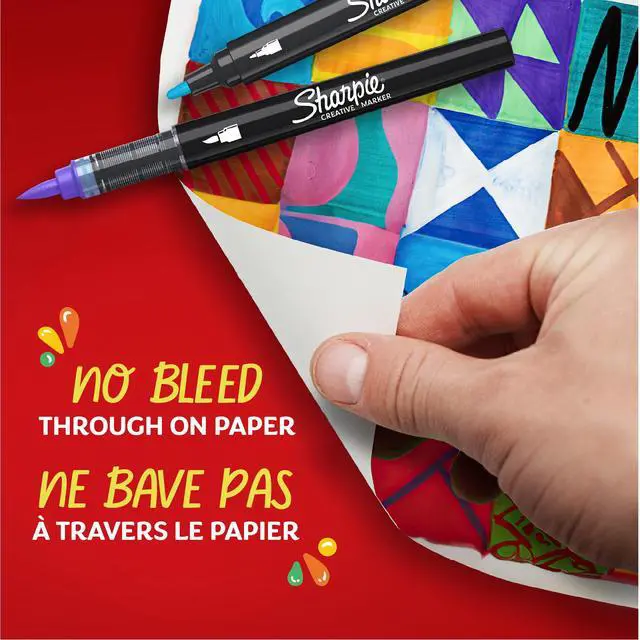 Alt view image 4 of 7 - Creative Acrylic Markers - Brush Tip, Set of 2, 2196903