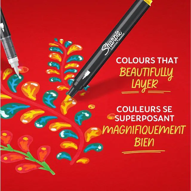 Alt view image 7 of 7 - Creative Acrylic Markers - Brush Tip, Set of 2, 2196903