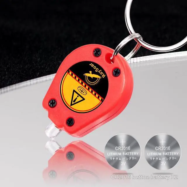 Alt view image 4 of 6 - 10 Pack Ultra Bright Mini LED Keychain Flashlight, Small Key Ring Flashlight, Portable LED Keychain Light for Outdoor Activities Emergency Light - 10 Colors Shell