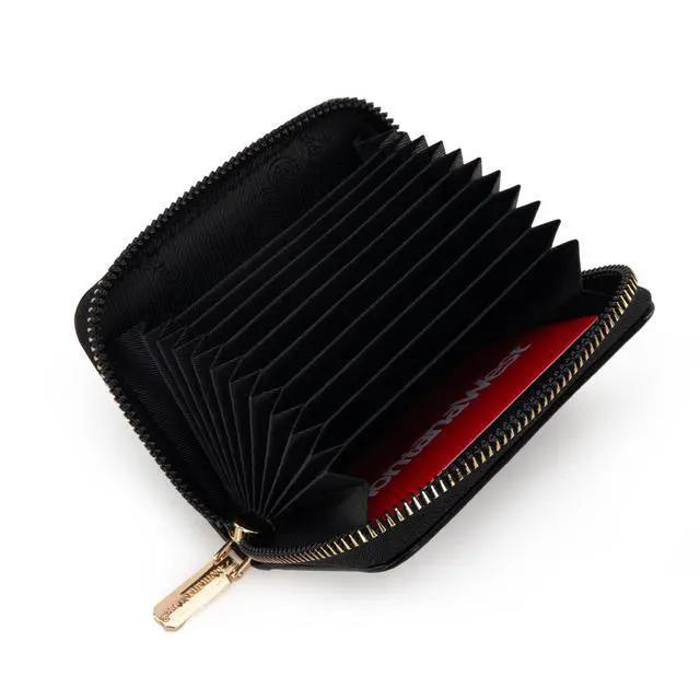 Alt view image 2 of 7 - Small Credit Card Holder for Women Rfid Blocking Compact Card Organizer Multiple Card Slots With Zipper