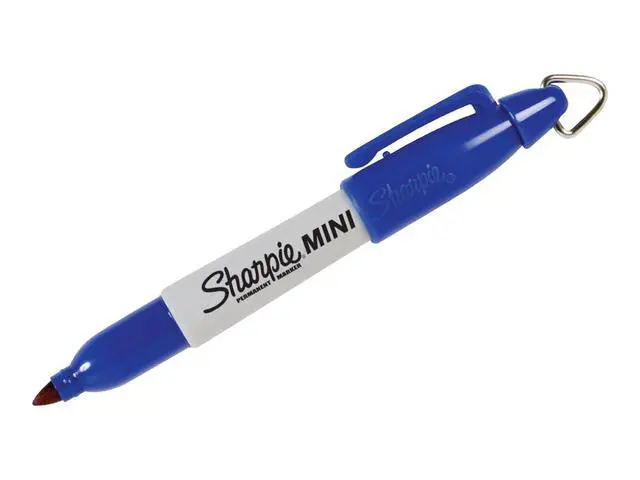 Alt view image 4 of 7 - 35113PP Mini Sharpie Marker,Permanent,Fine Point,4/ST,BK/RD/BE/GN