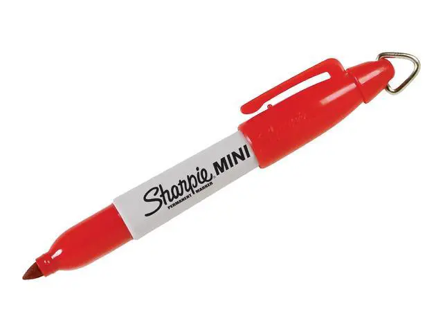 Alt view image 7 of 7 - 35113PP Mini Sharpie Marker,Permanent,Fine Point,4/ST,BK/RD/BE/GN
