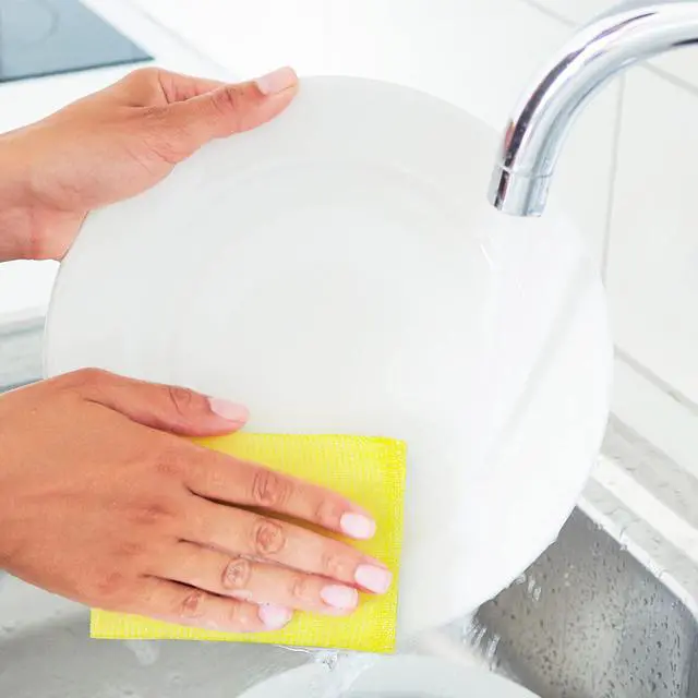 Alt view image 4 of 7 - 8 Multipurpose Scouring Pads, Non-Scratch Sponge (8 Pack)