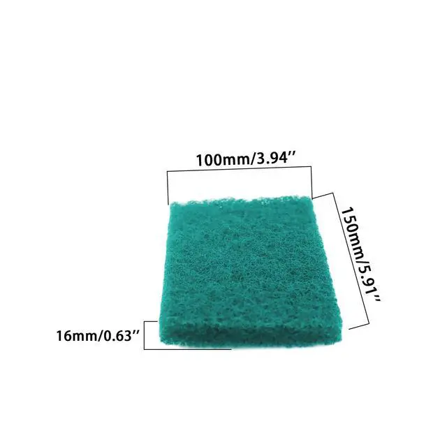 Alt view image 2 of 7 - Duty Scour Pads, Non-Scratch Scrub Sponges, ULIFESTAR 5PCS Dish Scrubber Scouring Pads, Dual-Sided Reusable Household Scrub Pads for Dishes,Dish Cleaning Tool,Kitchen Scrubbers & Metal Grills
