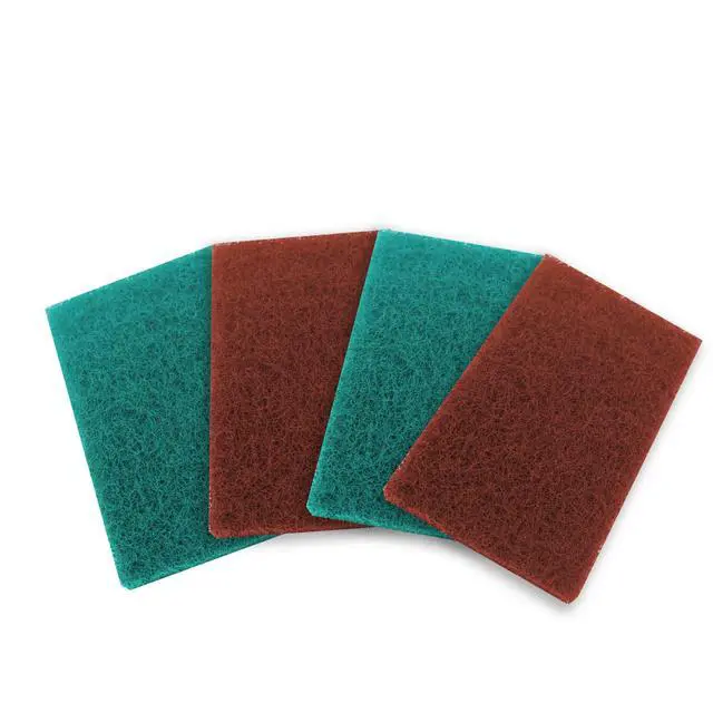 Alt view image 3 of 7 - Duty Scour Pads, Non-Scratch Scrub Sponges, ULIFESTAR 5PCS Dish Scrubber Scouring Pads, Dual-Sided Reusable Household Scrub Pads for Dishes,Dish Cleaning Tool,Kitchen Scrubbers & Metal Grills