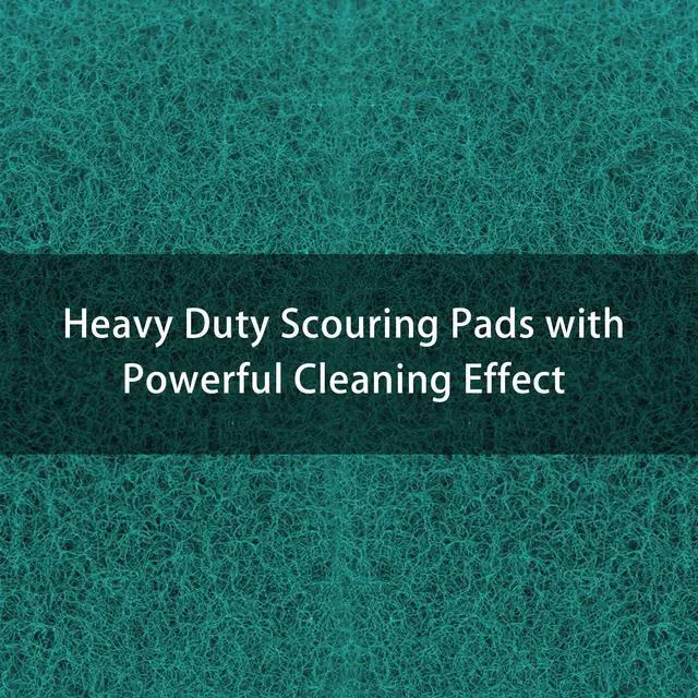 Alt view image 6 of 7 - Duty Scour Pads, Non-Scratch Scrub Sponges, ULIFESTAR 5PCS Dish Scrubber Scouring Pads, Dual-Sided Reusable Household Scrub Pads for Dishes,Dish Cleaning Tool,Kitchen Scrubbers & Metal Grills