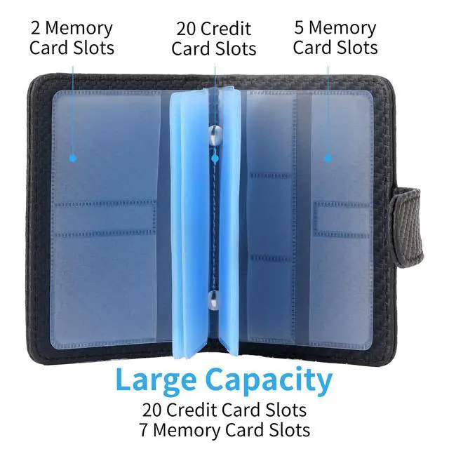 Alt view image 6 of 7 - Credit Card Holder, RFID Blocking Wallet Debit Card Protector