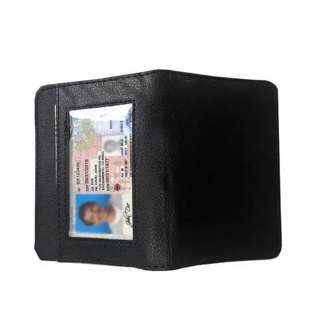 Alt view image 3 of 7 - Credit Card Holder Wallet RFID Blocking Leather Wallet for Men and Women with Zipper, Huge Storage Capacity